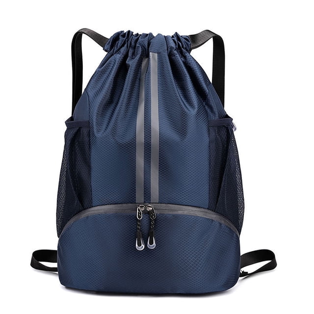 Jumpingount Baloncesto grande y bolsa para OxfordCloth bolsa de ocio cómoda fácil de llevar incorporada y conveniente bolsa de viaje de ocio Mochilas azul oscuro