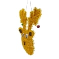 thumbnail image 3 of Northlight 13" Tinsel Reindeer with Mini Jingle Bells Hanging Christmas Decoration, 3 of 4