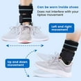 thumbnail image 3 of Ankle Brace - Stirrup Ankle Splint - Adjustable Rigid Stabilizer for Sprains, Tendonitis, Post-Op Cast Support and Injury Protection for Women a Foam Pads Large Pack of 1, 3 of 5
