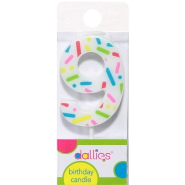 Dallies Birthday Candle, #9