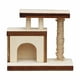 thumbnail image 4 of Casa del árbol para gatos a escala 1:12, habitación para mascotas, juego de simulación, centro de madera para mascotas, decoración DIY 65 cm x 35 cm x 55 cm, 4 of 8