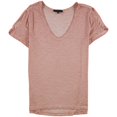 thumbnail image 1 of Sanctuary Clothing playera básica de manga torcida para mujer, rosa, grande, 1 of 1