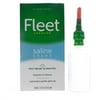 Fleet Laxative Saline Enema For Adult Constipation, Hydrates & Softnes Lubricated Gentle Glide Tip, 4 Bottles, 4.5 oz Each Bottle, Pack of 3