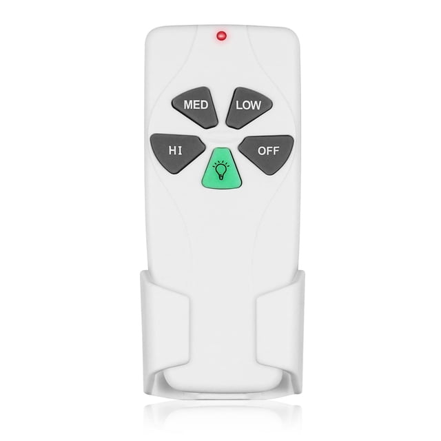 Control Remoto para Ventilador de Techo Prichor FAN-53T con 5 Botones y Regulador de Luz de 3 Velocidades
