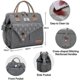 thumbnail image 5 of 10L Insulated Lunch Bag for Women for Work Lunch Tote, 5 of 5