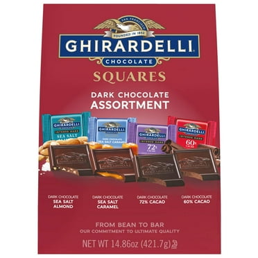 Ghirardelli Dark Chocolate Assortment Squares - 14.86 oz