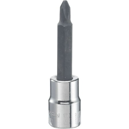 Craftsman Sockets, 3/8" Drive Phillips #2 Screwdri CMMT44371