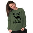 thumbnail image 3 of Hump Day Camel Wednesday Weekday Sweatshirt for Men or Women Brisco Brands X, 3 of 6