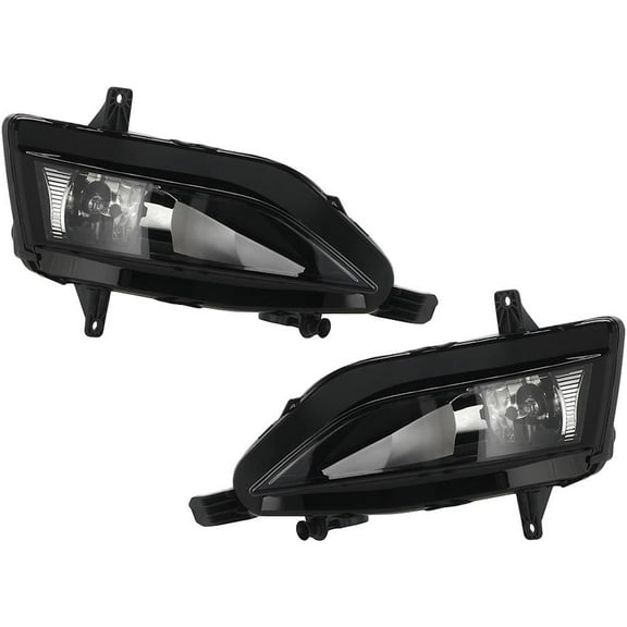 New Pair Of Fog Lights Compatible With Volkswagen Jetta SEL Premium R-Line Sedan 2018-2021 By Part Numbers VW2593135 5GM 941 662 A 762405-44059-0 VW2592135 5GM 941 661 A 762405-44060-6