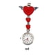 thumbnail image 4 of Qarigey Reloj de bolsillo femenino Aleación de zinc Patrón de dibujos animados Clips colgantes Relojes de guardería Reloj colgante delicado Regalos Relojes Rojo Qarigey AP012610-03, 4 of 5