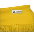 thumbnail image 5 of Unisex Winter Solid Plain Scarves Wool Feel Classic Super Soft Luxurious Scarf - Yellow, 5 of 5