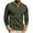 Army Green#mens winter golf tops, variant on Mens Beefy Henley Shirt Lightweight Long Sleeve Thermal 3 Button Pullover Sweatshirt Big & Tall Jersey Shirt with Pocket