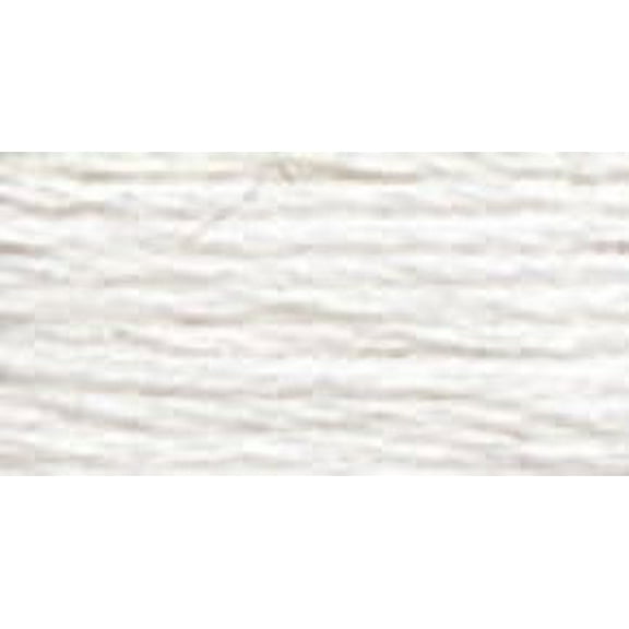 Anchor Embroidery Floss - Pkg of 12, White 0001
