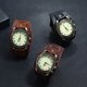 thumbnail image 3 of Accesorios de reloj de pulsera de piel de vaca retro para hombre de estilo europeo y americano Pulsera de cuero personalizada a juego, 3 of 6