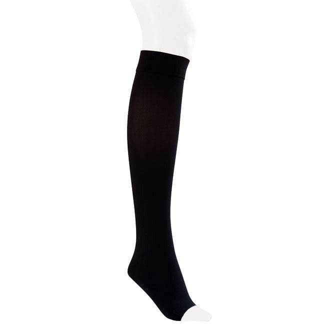 Jobst Opaque SoftFit 30-40 Open Toe Knee High Compression Stockings Natural Xlarge