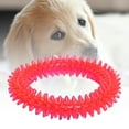 thumbnail image 3 of Flmtop Thorn Circle Ring Dog Bite-Training Chew Molar Toy Cleaning Tooth Pet Supply Random Color, 3 of 8