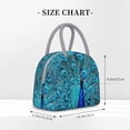thumbnail image 6 of Hirioo Beautiful Blue Peacock for Eco-friendly Lunch Box,Leakproof Lunch Box for School, Work, Travel, and Picnics,Perfect for Meal Prep, 6 of 8