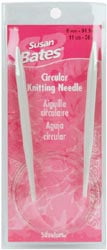 Silvalume Circular Knitting Needles 36'-Size 13/9mm