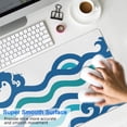 thumbnail image 4 of "Extra Large Desk Mouse Pad with Striking Topographic Pattern: Non-Slip Rubber Base, Enhance Comfort and Style - Ideal Desk Decor Addition", 4 of 7
