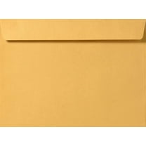 LUXPaper 9 x 12 Booklet Envelopes, Brown Kraft, 50/Pack