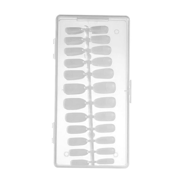 504 Piezas Uñas postizas transparentes jinwen Manicura Cuidado de Uñas Natural