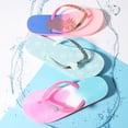 thumbnail image 5 of Girls Flip Flop Sandals - Little/Big Kids Animal Fruit Print, Easy-On Slide Thong Summer Beach Water Shoes, 5 of 6