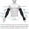 thumbnail image 6 of Jinswick Sun Protective Arm Sleeves with Thumb Holes, Cool Compression Arm Sleeves for Tattoo Coverage, Sun Protection and UV Protection - Designed for SPORTS, FOOTBALL and MEN'S and WOMEN'S use., 6 of 10