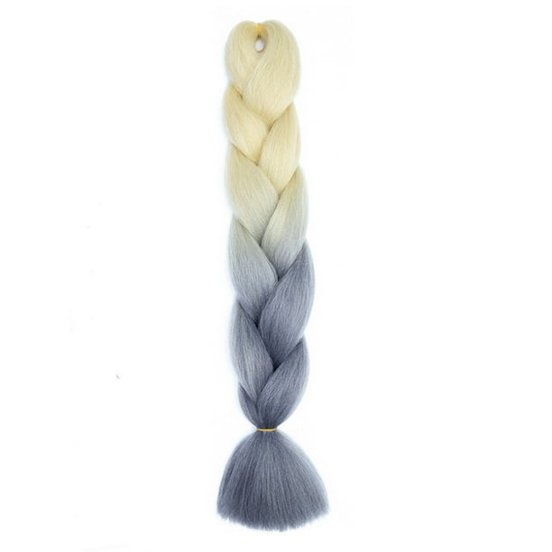 Seitruly Trenzas De Cabello De Moda Estilo Deseado Con Color Natural Extensiones De Cabello Trenzado De Moda B50 Type3 NO3