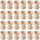 thumbnail image 1 of Hueveras de madera, superficie lisa, materiales naturales, sin productos químicos ni toxinas, soporte para huevos de Pascua de madera sin pintar, soportes para huevos de madera sin terminar en blanco, 1 of 5