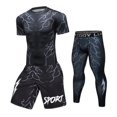 thumbnail image 3 of Nueva camiseta de boxeo Bjj, camiseta deportiva MMA, conjunto de pantalones cortos, camisetas de protección contra erupciones para hombres, camisetas de Jiu Jitsu, suéter de Muay Thai en 3D, pantalone, 3 of 5