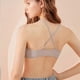 thumbnail image 4 of Women Soft Seamless Comfort Bra Girls French Style Breathable Bralette Deep V Triangle Cup Wireless Thin Lingerie Push Up Bras, 4 of 5