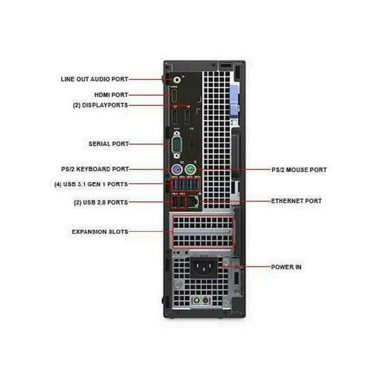 DELL OPTIPLEX 5050 SFF DESKTOP PC I5-7500 16GB DDR4 RAM