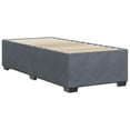 thumbnail image 2 of Pemberly Row Contemporary Engineered Wood Twin Bed Frame in Dark Gray, 2 of 9