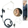 thumbnail image 7 of MaximalPower 43" Extra Long Cable 3.5mm Listen Only Earpiece for Speaker Mic of Motorola Kenwood Two Way Radio Receive Only Headset with Earbud for Police Security (1), 7 of 7