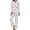 Style-3, variant on Top-kevin Pajama Sets for Womens Champagne Bottles Glasses Splashes Loose Button Down Long Sleeve Shirts And Pants Set