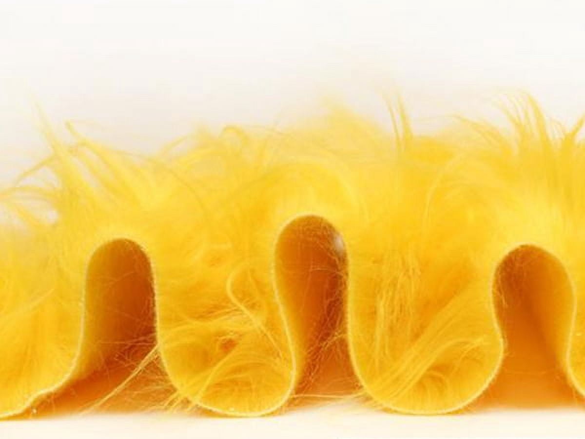 Faux Fake Fur GORILLA Fabric Sold by the Yard (YELLOW)