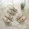 thumbnail image 5 of Womens/Mens Home Slippers, Cotton and Linen Casual Indoor Outdoor Open-Toe Shoes, 5 of 10