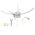 thumbnail image 4 of Gupbes Ceiling Light,LED Ceiling Lamp Innovative Modern Curved Strip Light Living Room Decor White Light AC85‑265V,Curved Lamp, 4 of 8