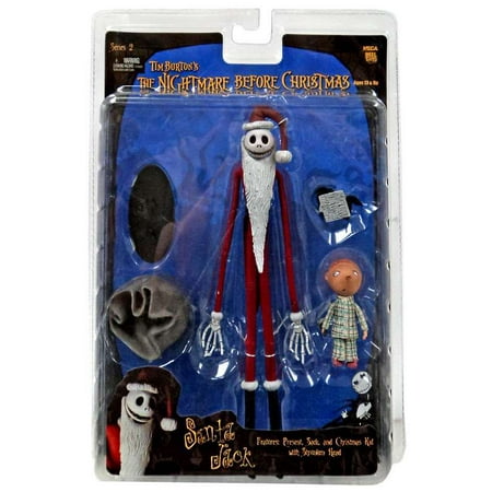 NECA The Nightmare Before Christmas Series 2 Santa Jack Action Figure - Walmart.com