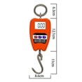 thumbnail image 2 of Digital Hanging Scale 200Kg/440lb Crane Scale With Hooks For Farm Fishing ,Multiple Functions, 2 of 6