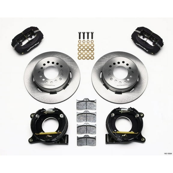 Wilwood Forged Dynalite P/S Park Brake Kit Chevy C-10 2.42 Offset 5-lug