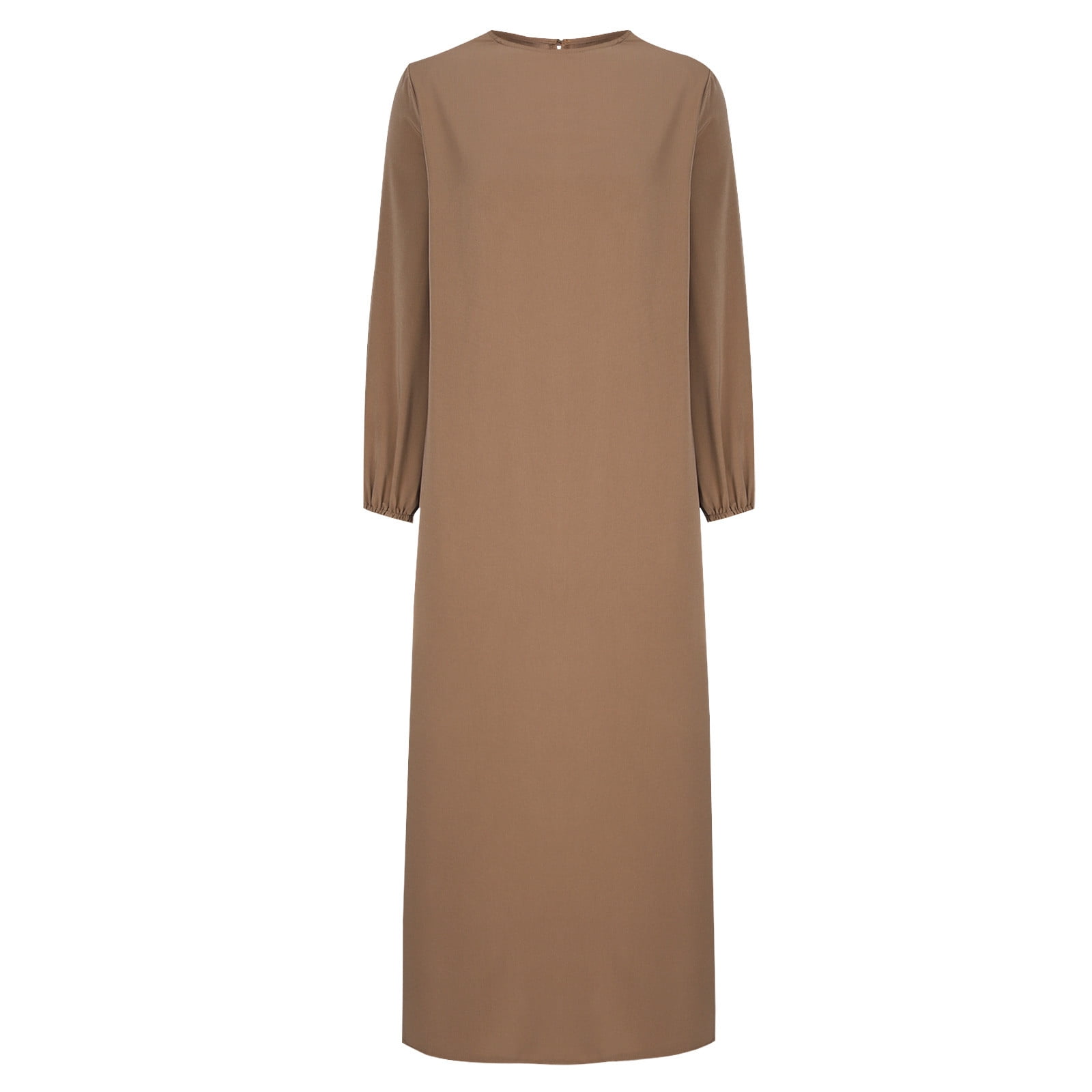 Abaya for Women Muslim Prayer Eid Ramadan Modest Dress Middle East Arabian Islamic Long Dubai Solid Caftan Robe