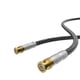 thumbnail image 1 of Preffair 1Pcs OFC Copper Silver Plated Coaxial Cable with BNC Male to BNC Male Gold Plated 50 Ohm Connectors for Amplifier, Turntable, DVD/CD Player,Phono (3.3ft), 1 of 7