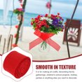 thumbnail image 4 of Shisuyan Wreath Ribbon Weaving Ribbon Polyester Red 1Pack 35.4x2.5in, 4 of 9