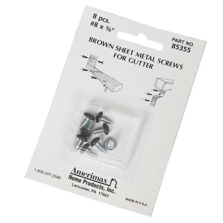 

Amerimax 85355 Brown Sheet Metal Screws -