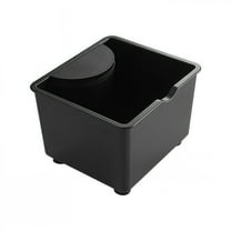 4.7 Inch Small Espresso Knock Box Anti Slip Coffee Grounds Container Dump Bin for Home Baristas