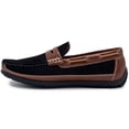 thumbnail image 3 of Aston Marc Mens Levan Faux Leather Flat Loafers, 3 of 6