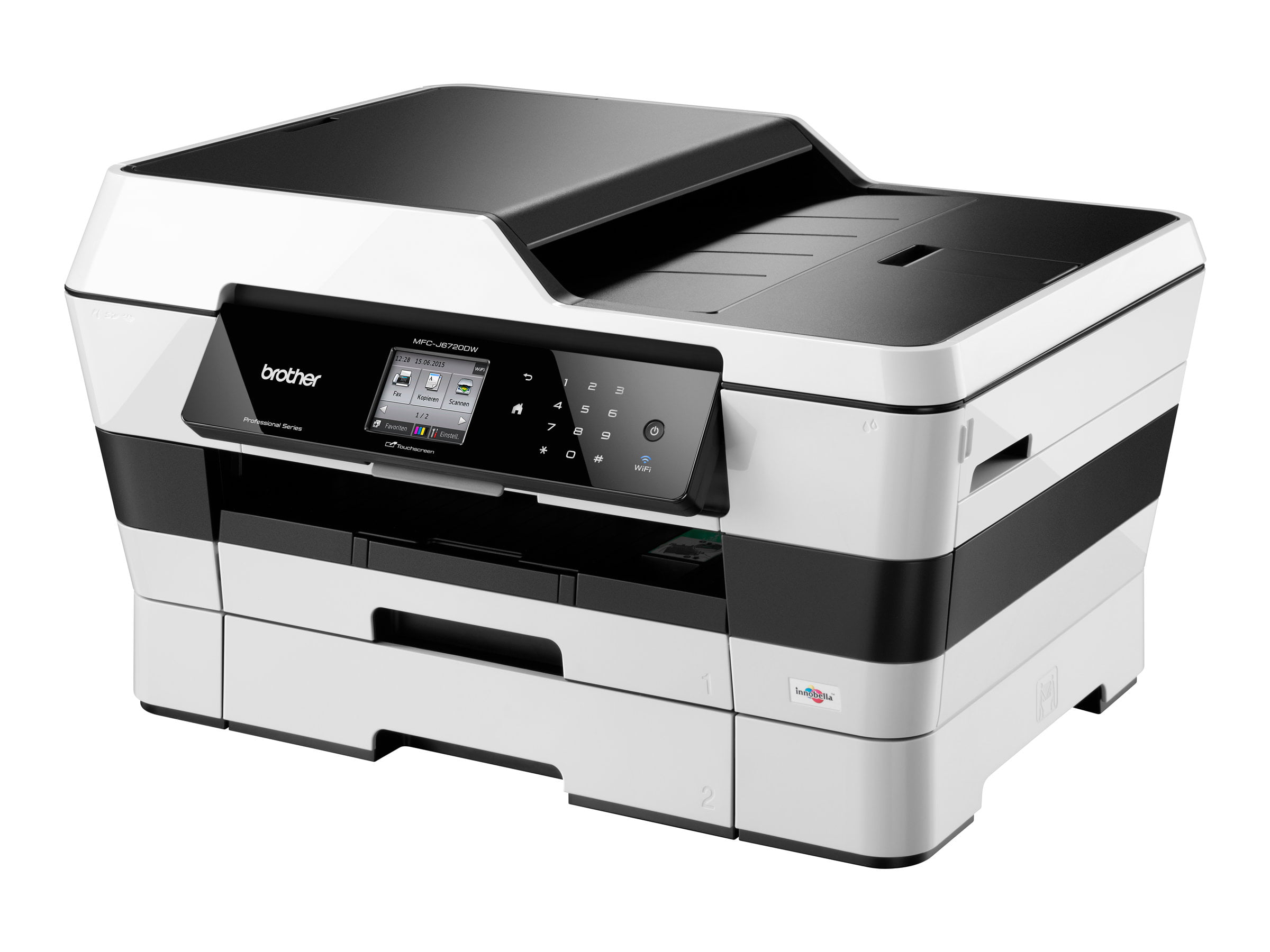 Moralsk pave Fritagelse Brother MFC-J6720DW - Multifunction printer - color - ink-jet - 11.7 in x  17 in (original) - A3/Ledger (media) - up to 12 ppm (copying) - up to 22  ppm (printing) -