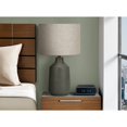 thumbnail image 4 of Lighting, 24"H, Table Lamp, Grey Concrete, Beige Shade, Contemporary, 4 of 8