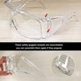 thumbnail image 3 of Dust-proof Anti-droplet Transparent Safety Glasses Goggles Protective Eyewear, 3 of 4